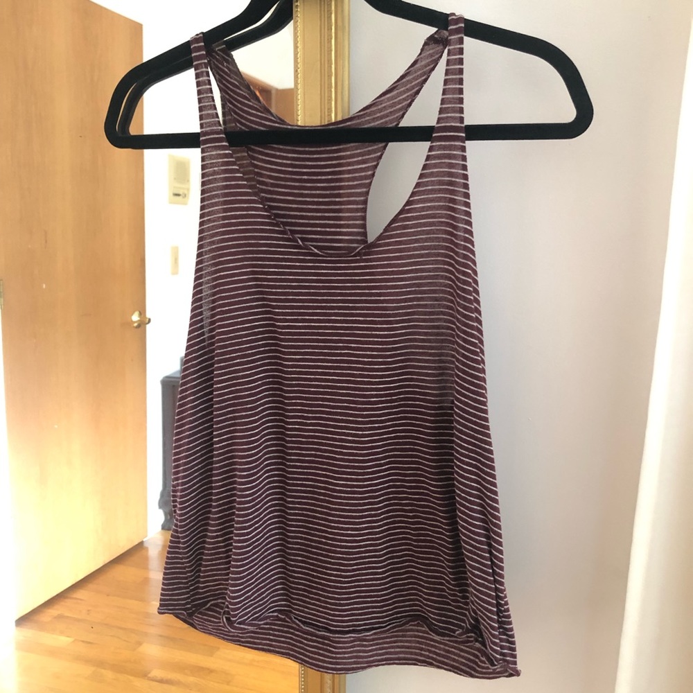 striped tank top
